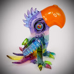 RJ Glass Alpha Macaw Bird Rig